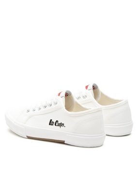 Lee Cooper Sneakers aus Stoff LCW-23-44-1648L White Sneaker