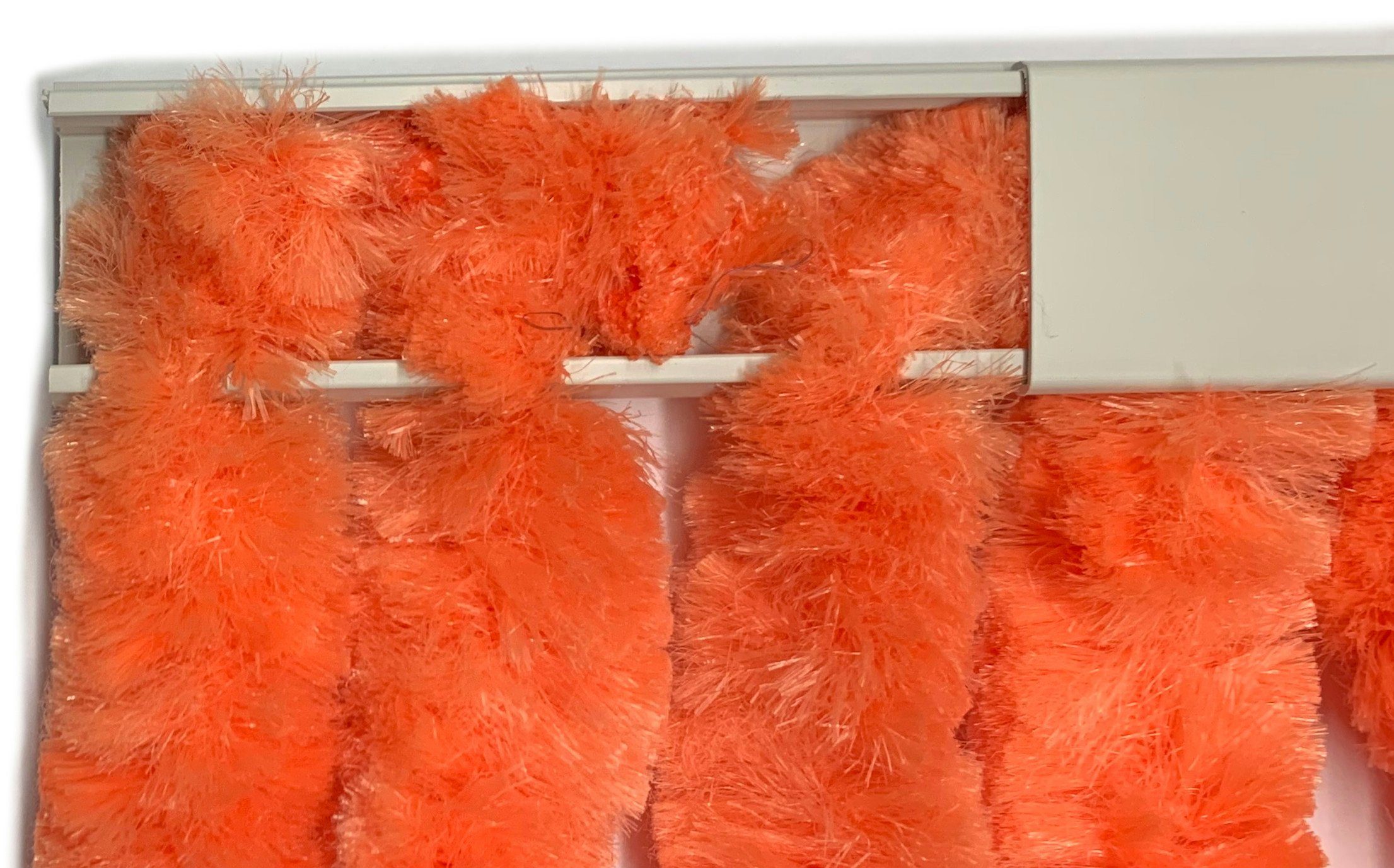 Moritz Türvorhang Flauschvorhang 56 x 185 cm schwarz grau (1 St), Hakenaufh günstig online kaufen