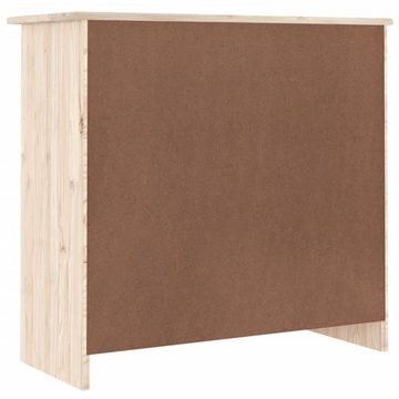 vidaXL Sideboard Sideboard ALTA 77x35x73 cm Massivholz Kiefer (1 St)