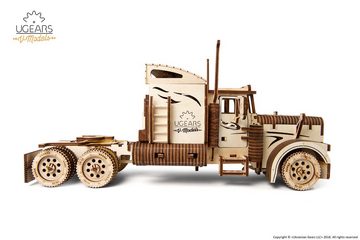 UGEARS 3D-Puzzle UGEARS Holz 3D-Puzzle Modellbausatz HEAVY BOY TRUCK VM-03, 541 Puzzleteile