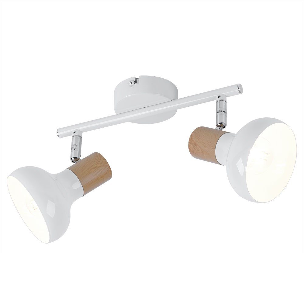 WOFI Deckenspot, Leuchtmittel nicht inklusive, Deckenleuchte Spot 2 Flammig günstig online kaufen