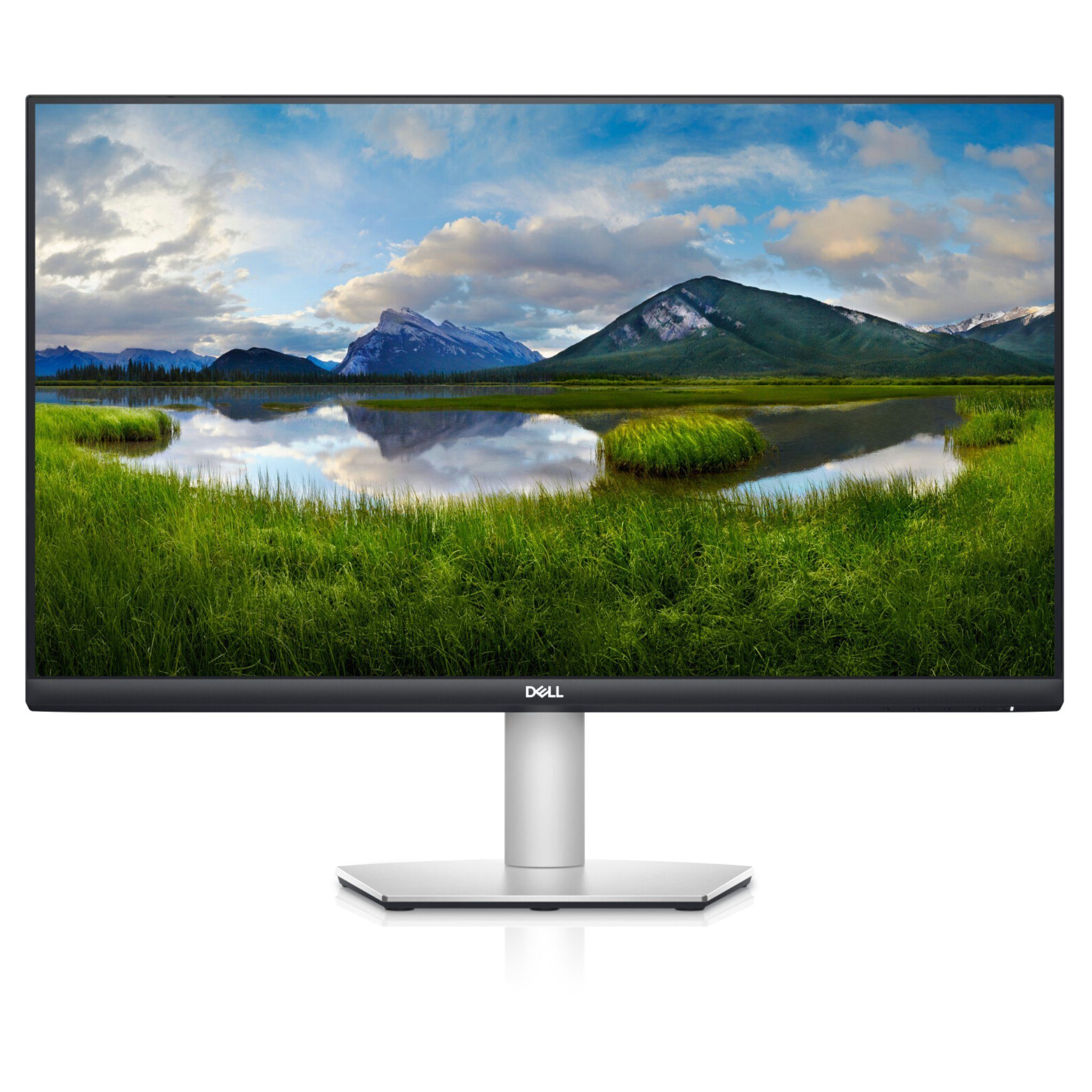 Dell S Series S2721QSA LCD-Monitor (68,47 cm/27 ", 3840 x 2160 px, 4K Ultra HD, 4 ms Reaktionszeit, 60 Hz, IPS, AMD FreeSync; HDR10-Support; integrierte Speaker; 99% sRGB; Pivot)