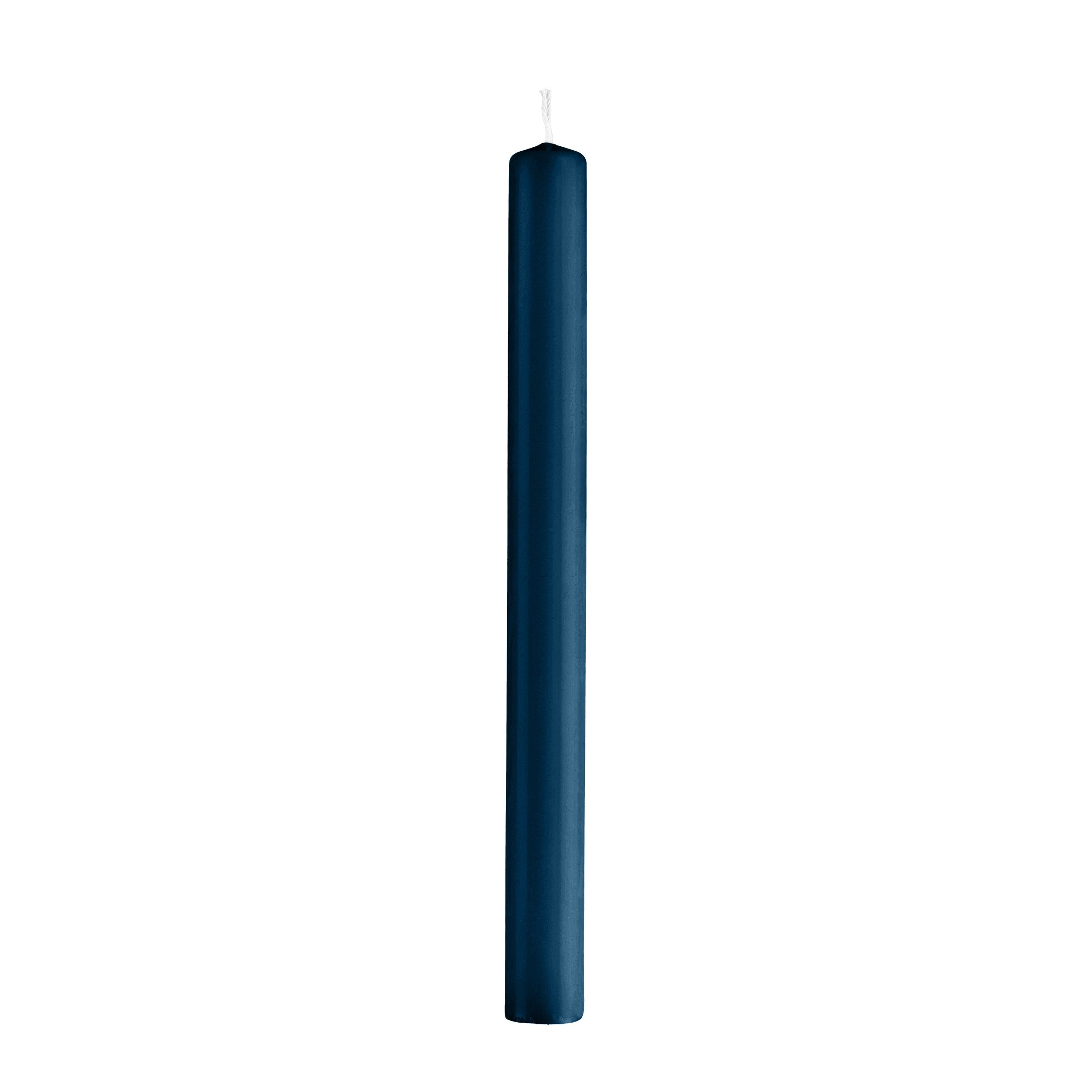 Kopschitz Kerzen Tafelkerze Stabkerzen Petrol Blau 300 x Ø 30 mm, 6 Stück
