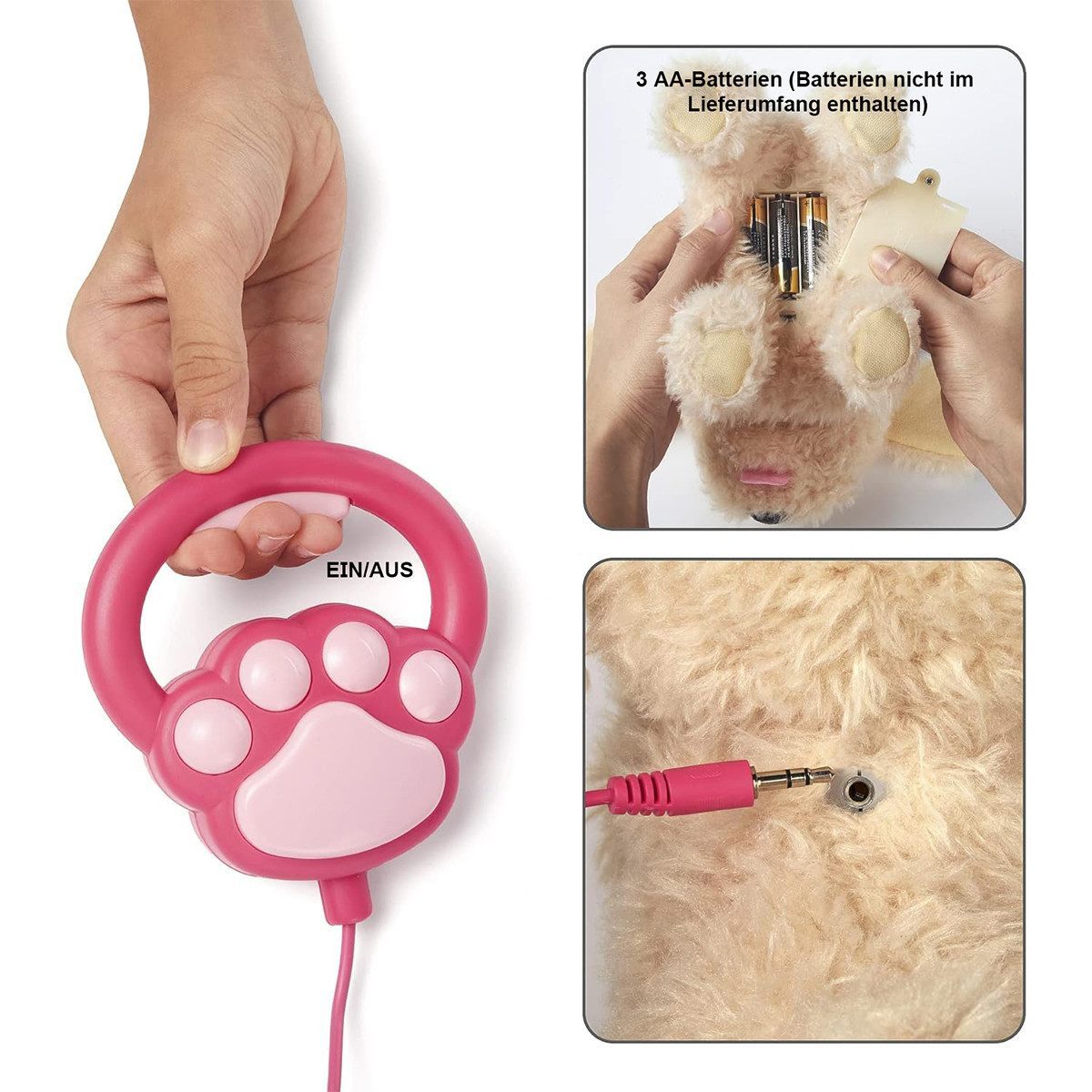 Welikera Kuscheltier Elektronisches Plüschspielzeug für Kinder günstig online kaufen