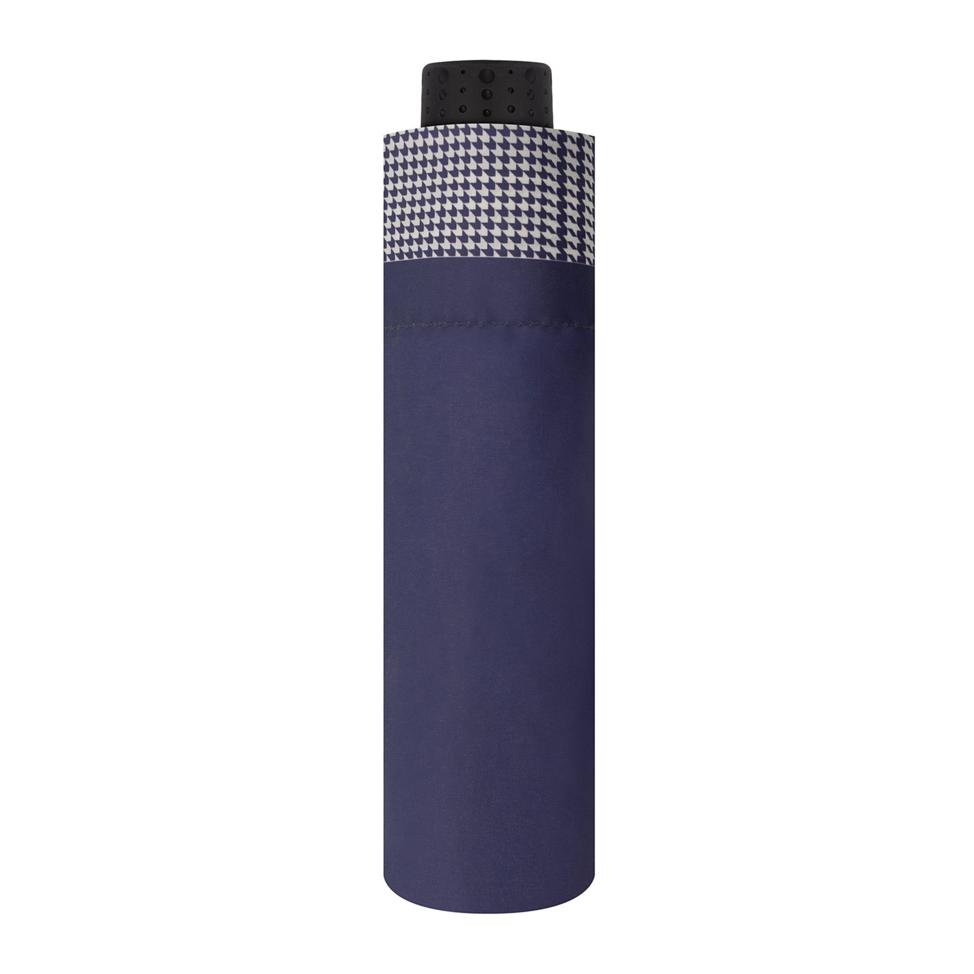 doppler® Fiber blue Taschenregenschirm