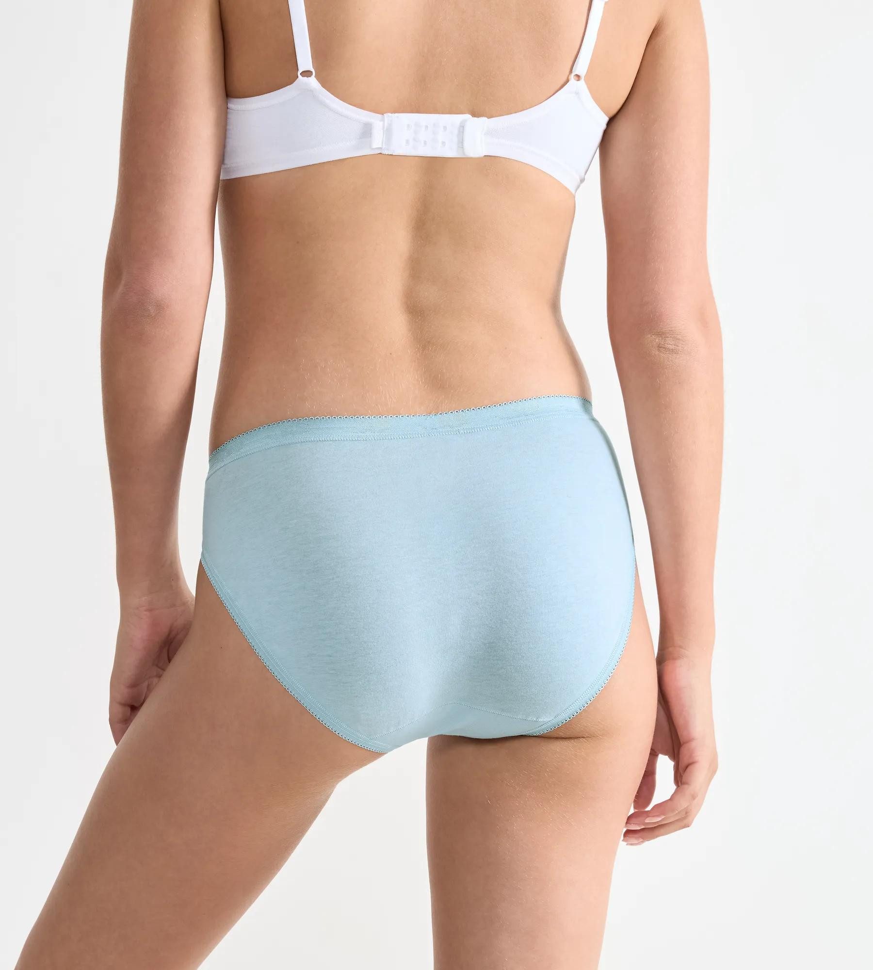 sloggi Taillenslip Basic+ Tai (3er Pack) mit hohem Beinausschnitt, Cotton-Mix, glatte Nähte