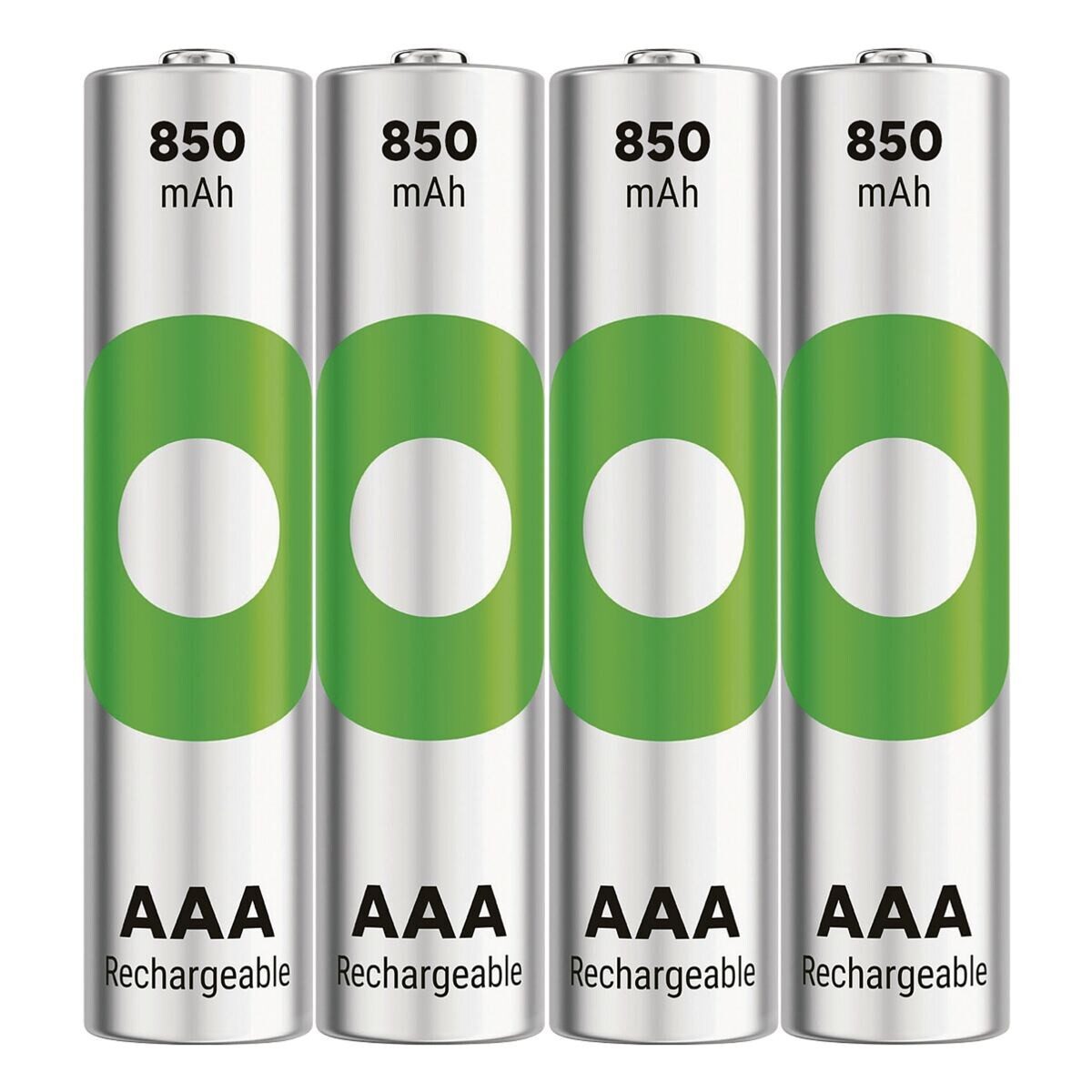 GP Batteries ReCyko Akku 850 mAh (4 St), Micro / AAA / 850 mAh, 1,2 V