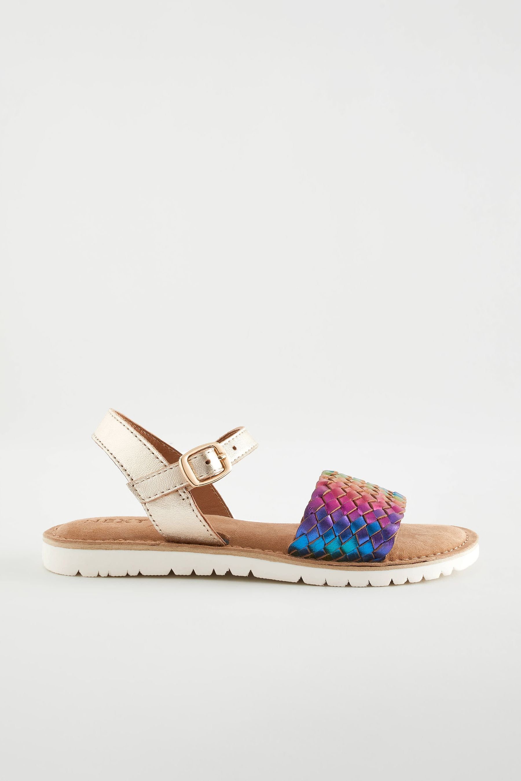 Next Ledersandalen im Webdesign Sandale (1-tlg) günstig online kaufen