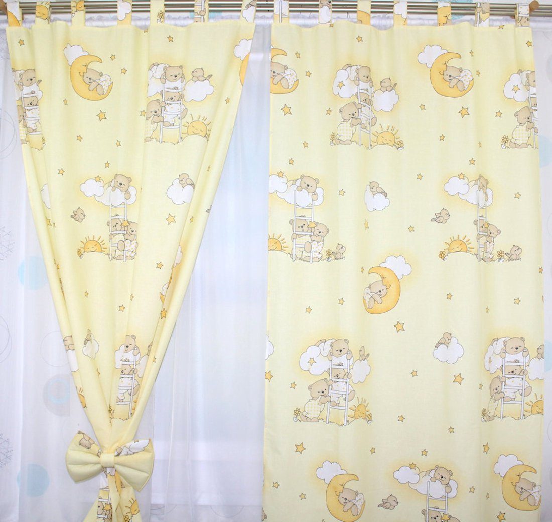 Primawela Vorhang Vorhänge mit Schlaufen Kinder günstig online kaufen