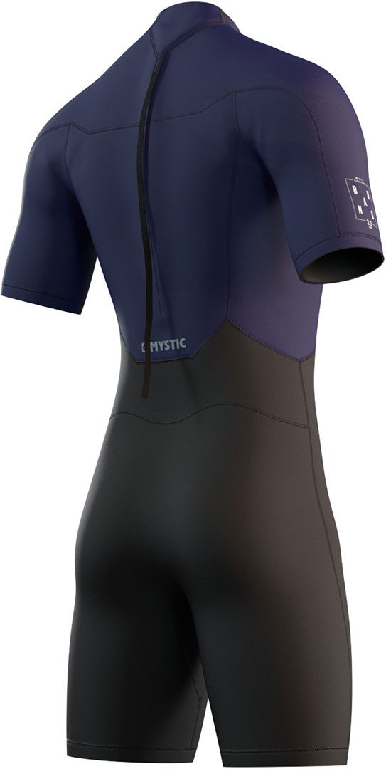 Mystic Neoprenanzug MYSTIC BRAND 3/2 BACK ZIP Shorty night blue