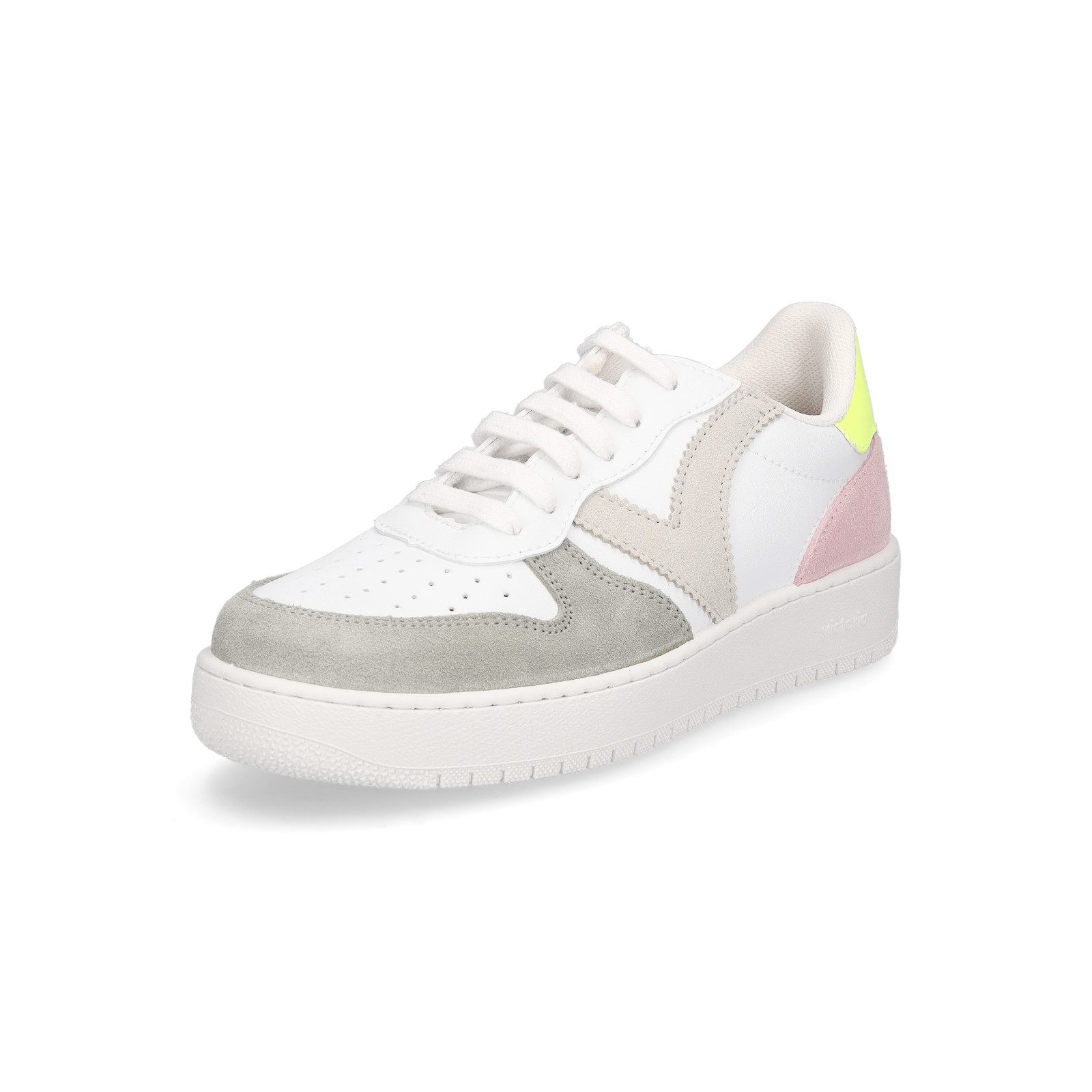 Victoria Damen Sneaker Madrid weiß multi Sneaker