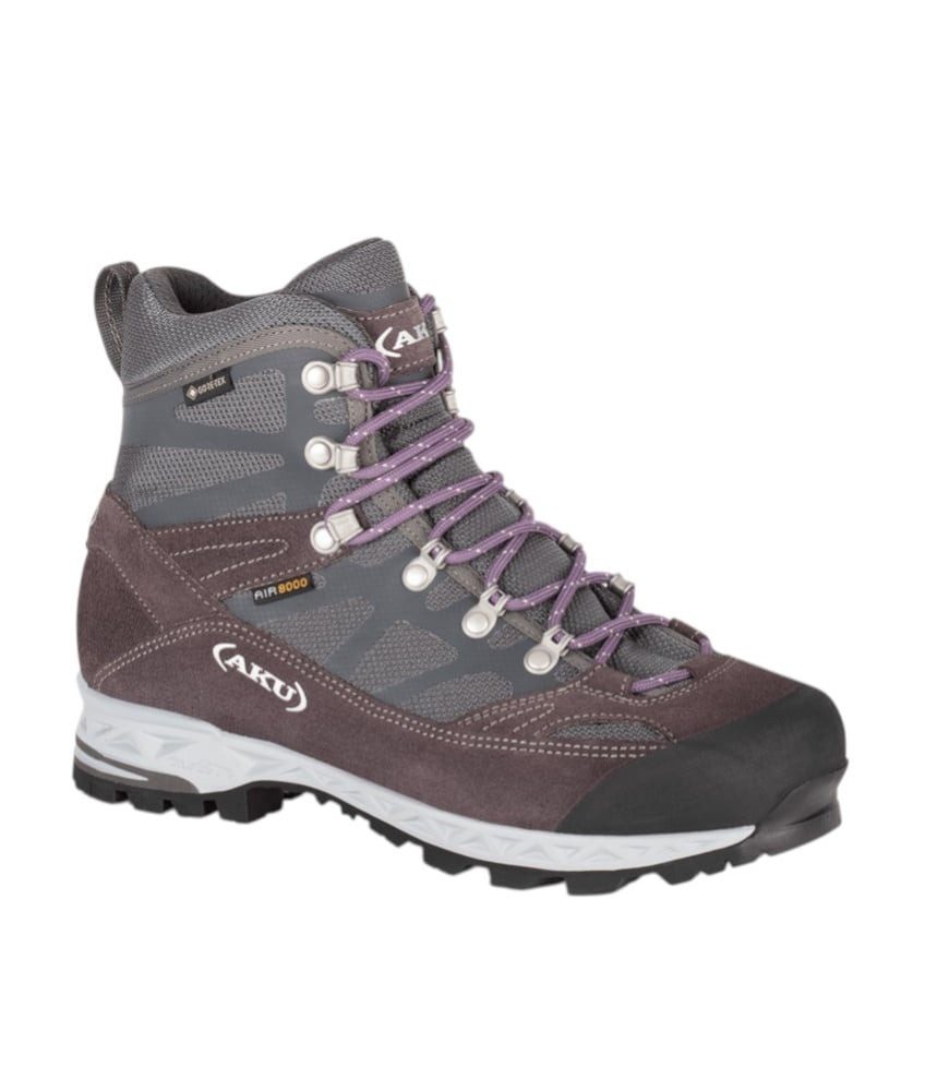 Trekker Pro GTX (wasserdicht) grau/burgund/violett Damen Wanderschuh