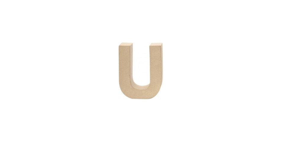 Glorex Dachpappe Glorex Papp-Buchstabe U 17,5 günstig online kaufen