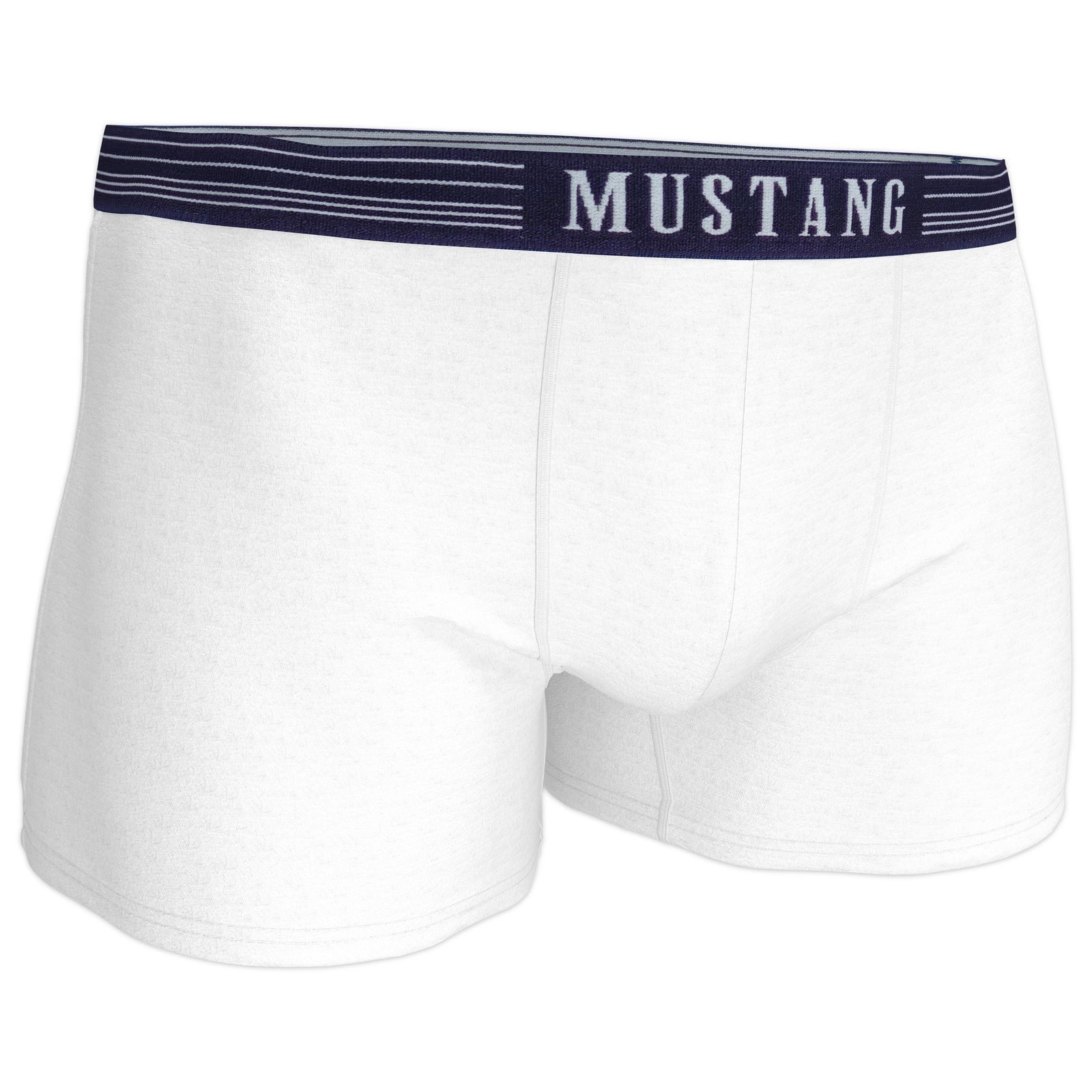 MUSTANG Retro Boxer TYLER SPORT Retro-Pants Herren Unterhose Boxershorts (Spar-Set, 3-St) enge Passform, perfekter Sitz, elastischer Bund, maximaler Komfort