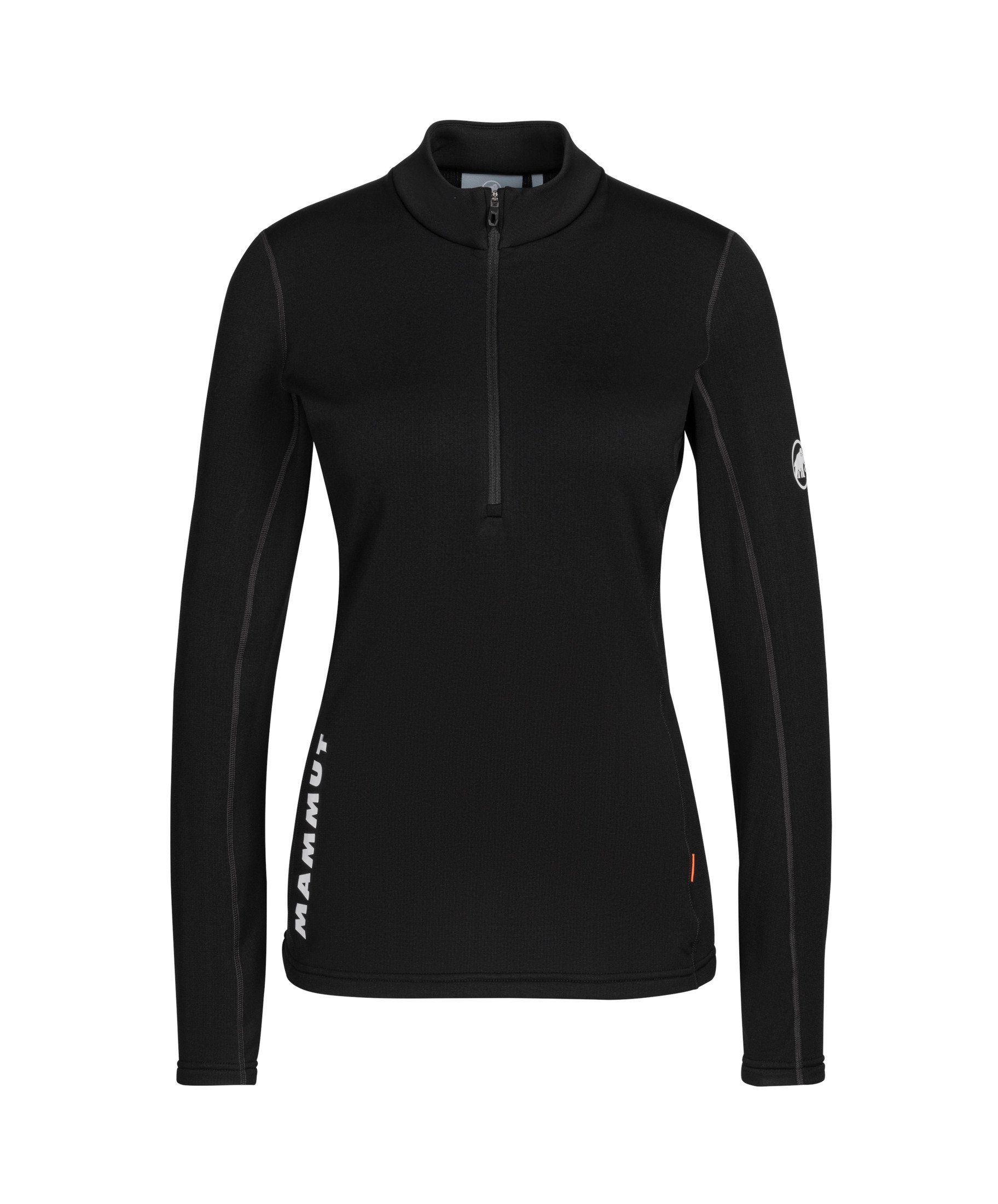 Zip Mammut Midlayer Longsleeve Women Half ML Aenergy black Pull