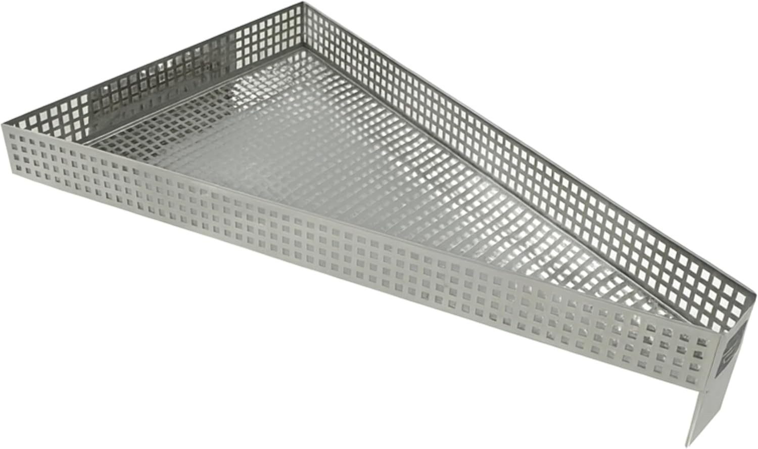 Jaeger Räuchereiprodukte Räucherbox Sparbrand in Edelstahl, verstellbar, Raucherzeuger für Grills, Öfen