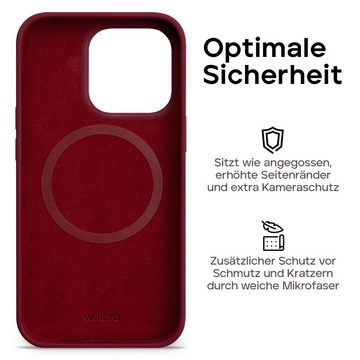 wiiuka Handyhülle skiin FLEX Hülle für iPhone 14 Pro, Silikonhülle, Premium Case - Recycelte Materialien - Softtouch Silikon