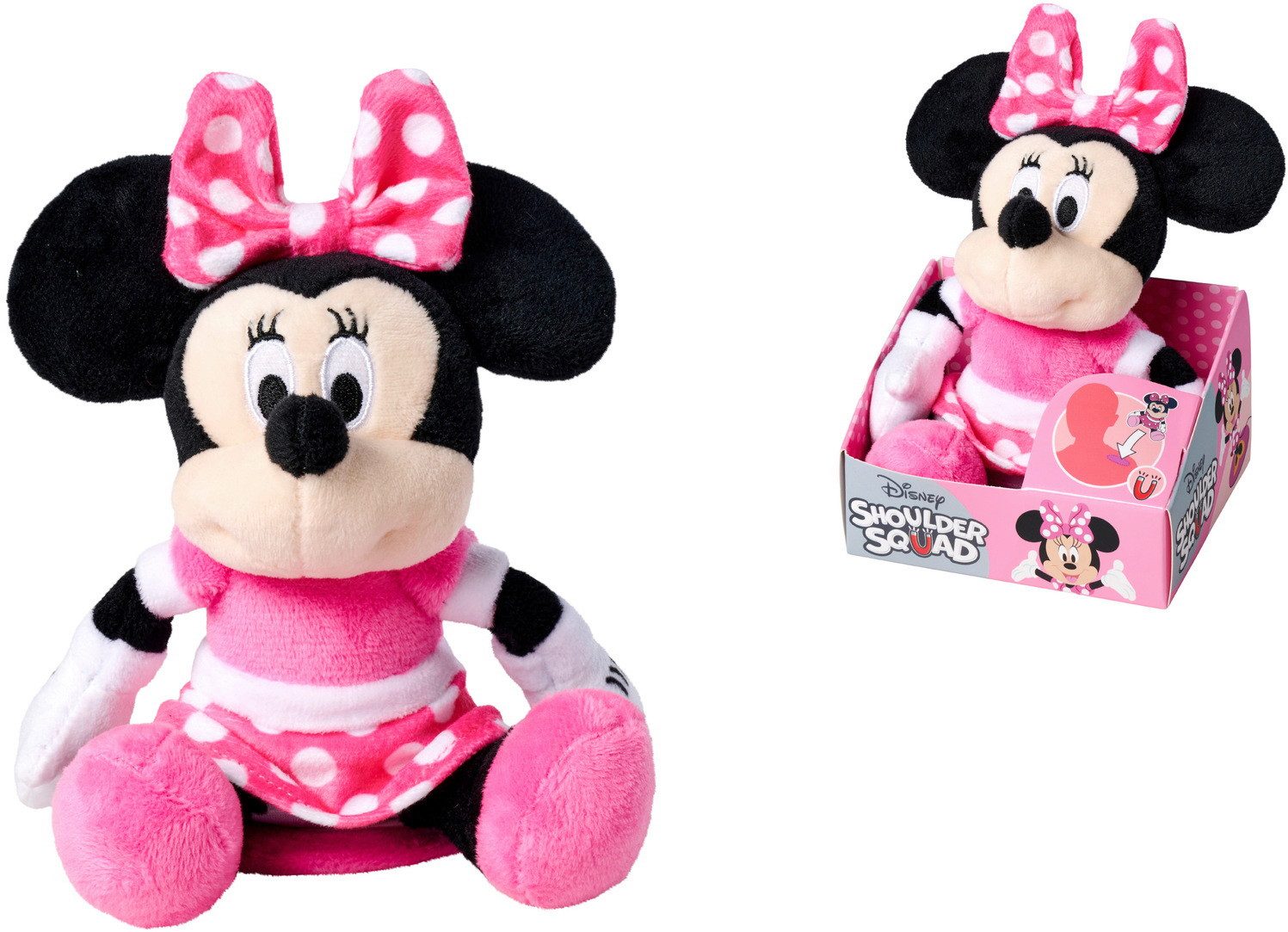 SIMBA Plüschfigur Plüsch Stofftier Disney Minnie Schulterplüsch 12cm 6315870461
