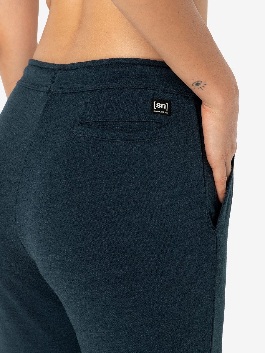 SUPER.NATURAL Jogginghose für Damen, Merino EVERYDAY bequem, atmungsaktiv
