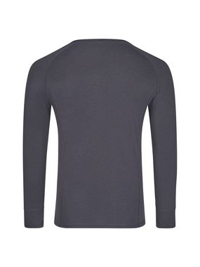 Skiny Unterhemd Herren Shirt langarm Ceravida Heat (Stück, 1-St) extra flache Nähte