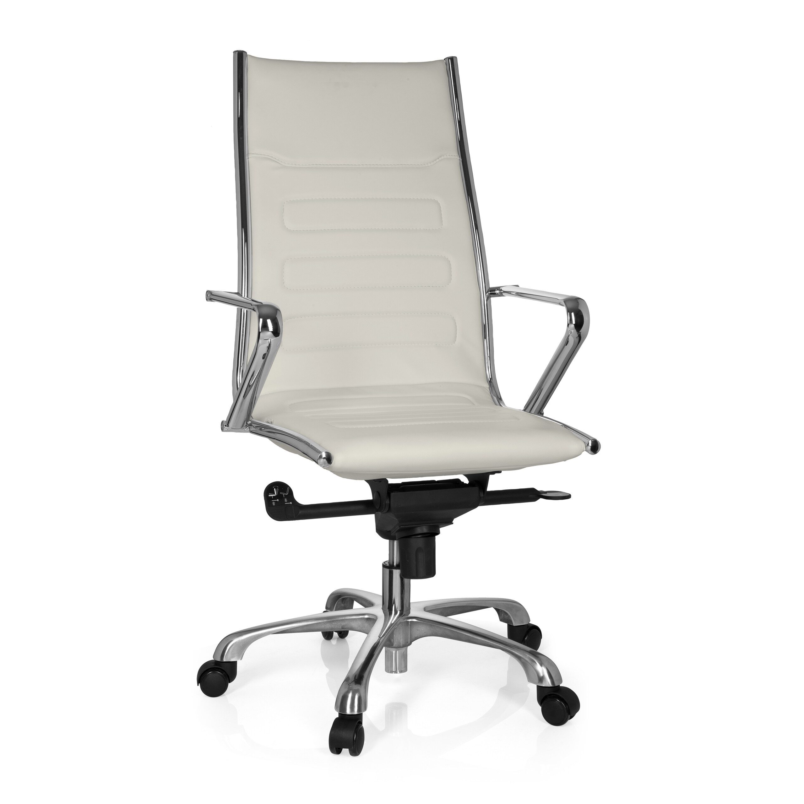 hjh OFFICE Chefsessel Profi Chefsessel PARIBA III Kunstleder, Drehstuhl Bürostuhl ergonomisch