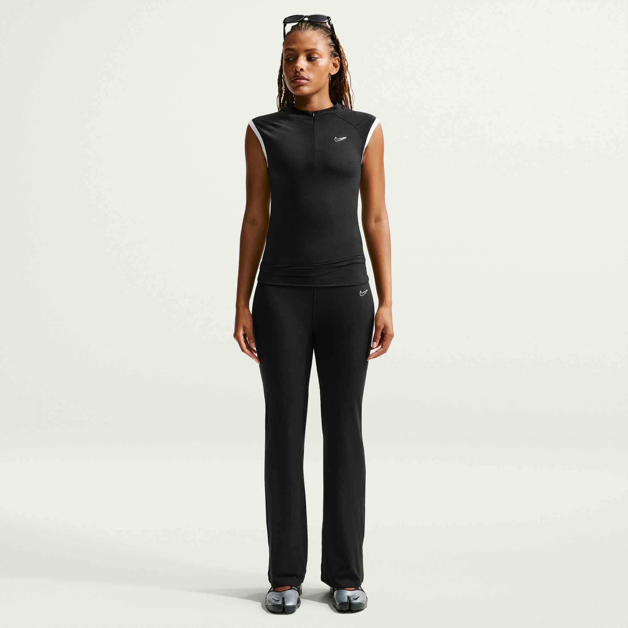 Nike Sportswear Sporthose W NK FLARED PANT GLS ausgestelltes Bein, sportlic günstig online kaufen