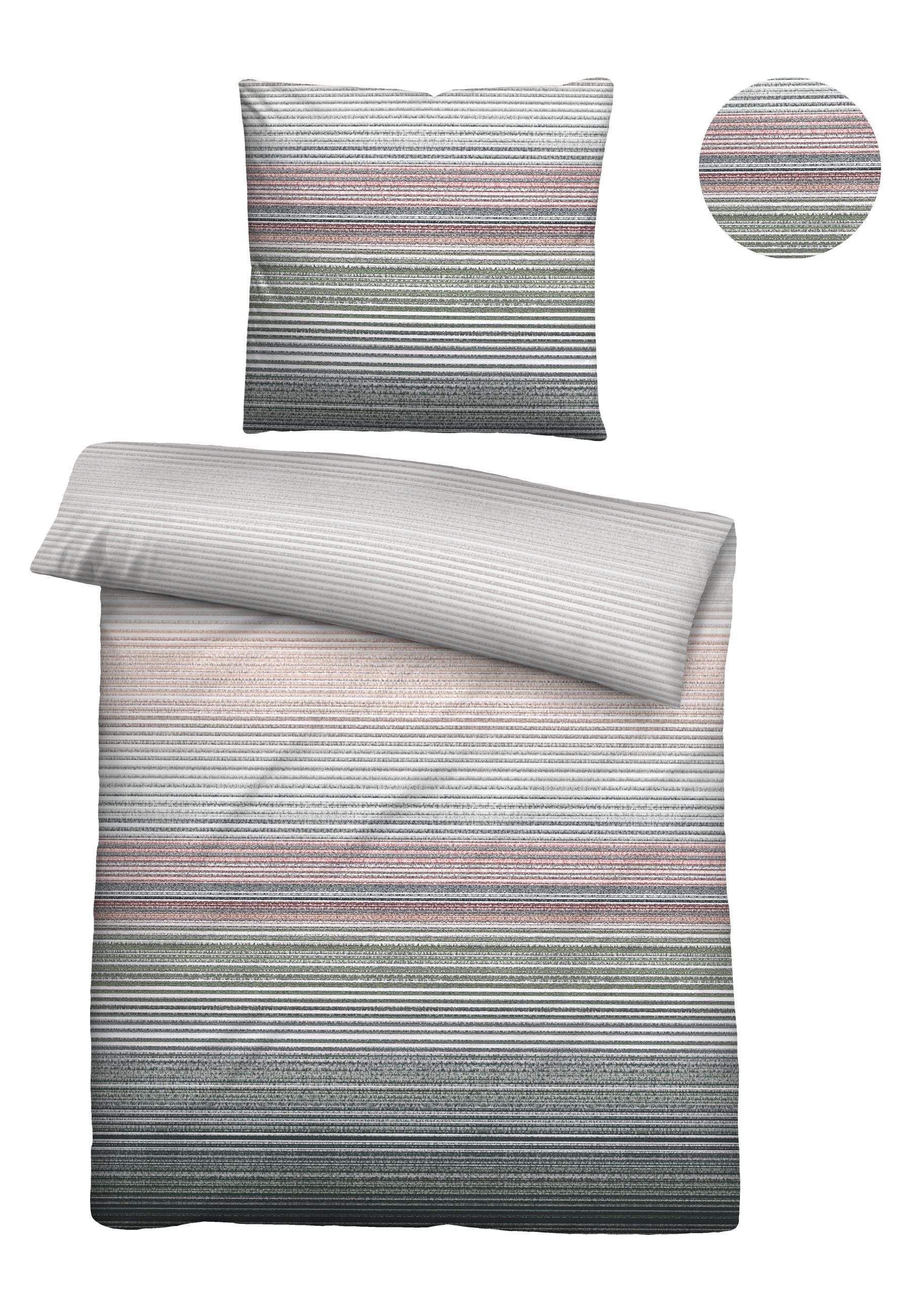 Biberna Bettwäsche 0025007, Soft-Seersucker, 2 teilig, günstig online kaufen