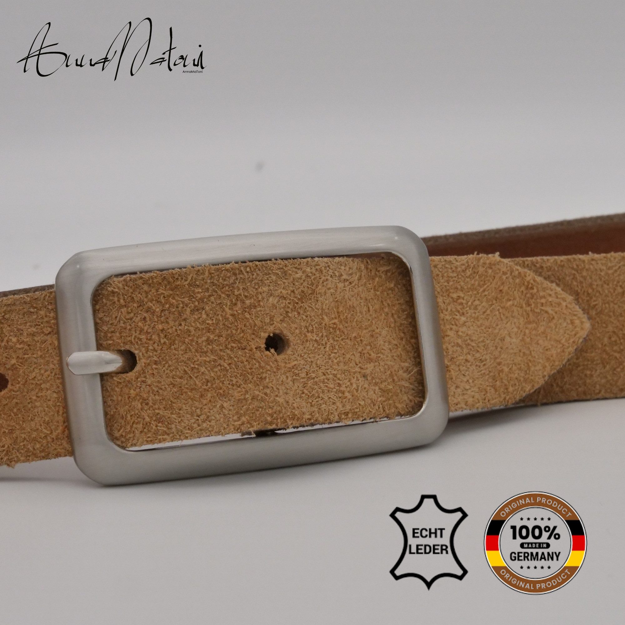 AnnaMatoni Ledergürtel AnnaMatoni Damen Ledergürtel in günstig online kaufen