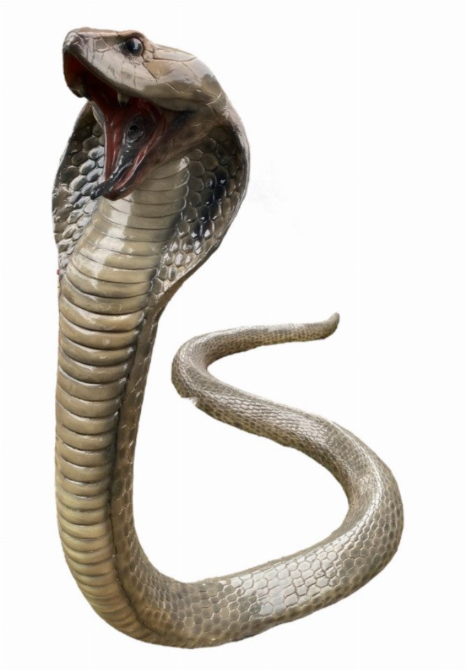 Walt-Deko Dekofigur Cobra XXL 100cm hoch Dekorationsfigur/Werbefigur - Hochwertiger
