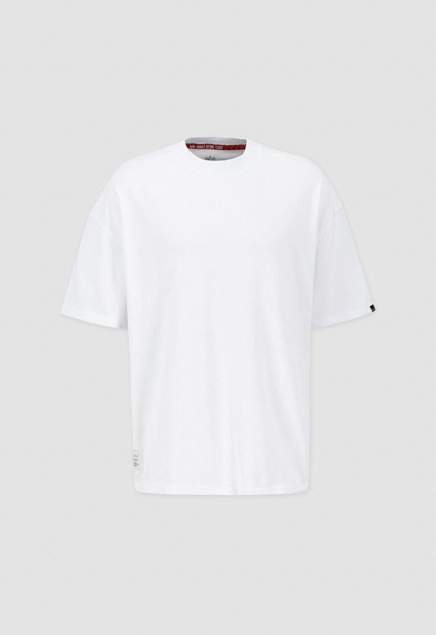Alpha Industries T-Shirt - lässiges weites Oversized Shirt mit Backprint - Logo BP T