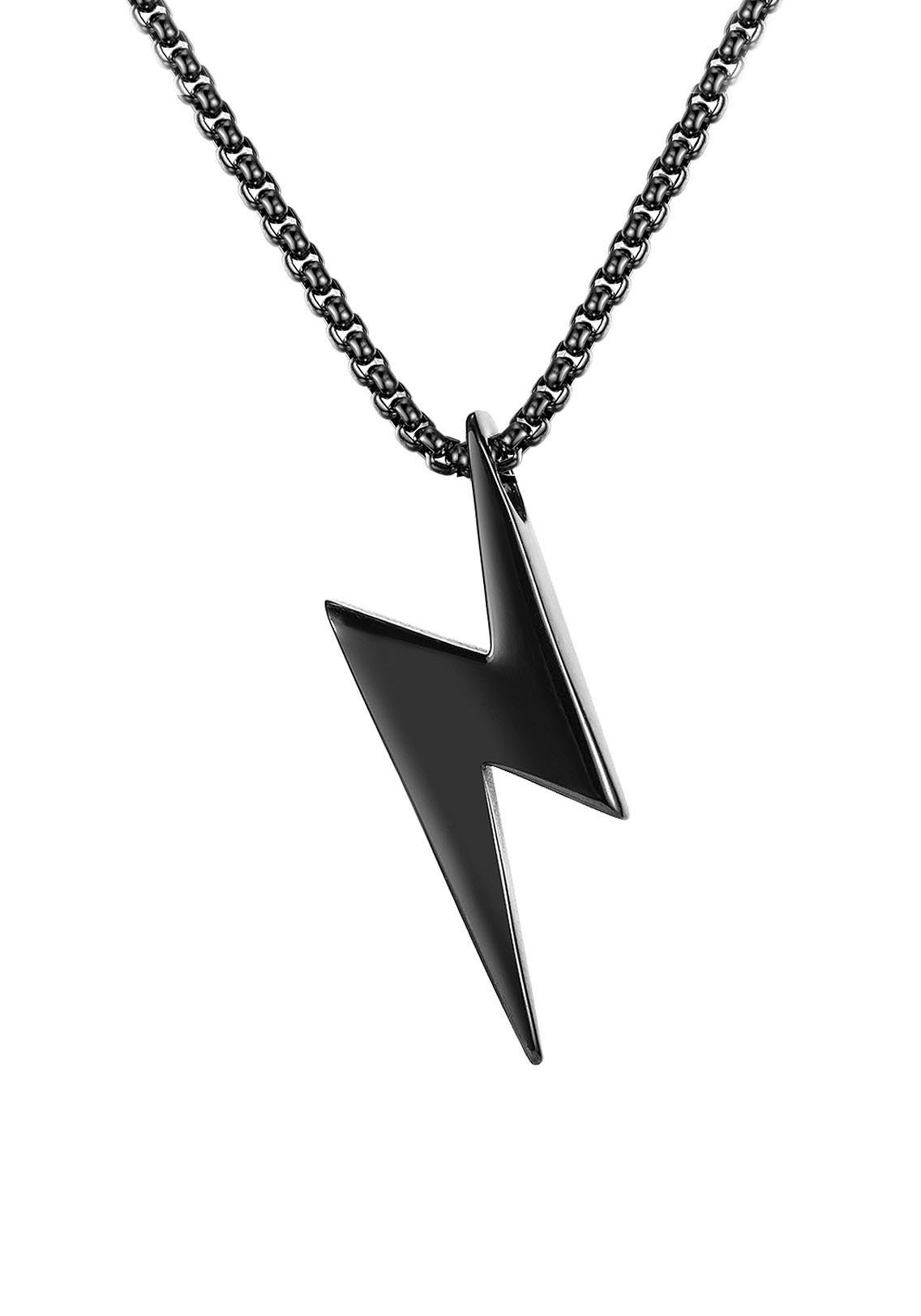 Firetti Kette mit Anhänger Schmuck Geschenk Blitz