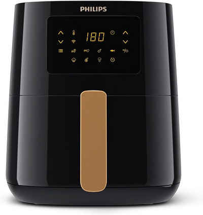 Philips Heißluftfritteuse 5000-Serie L (0.8Kg), 13-in-1 Wifi verbunden, 1400,00 W, 90% Weniger Fett mit Rapid Air Technologie, Rezepte-App
