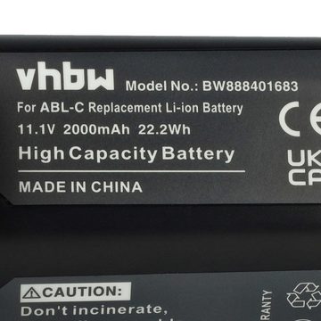 vhbw kompatibel mit iRobot Braava Jet M6 Staubsauger-Akku Li-Ion 2000 mAh (10,8 V)