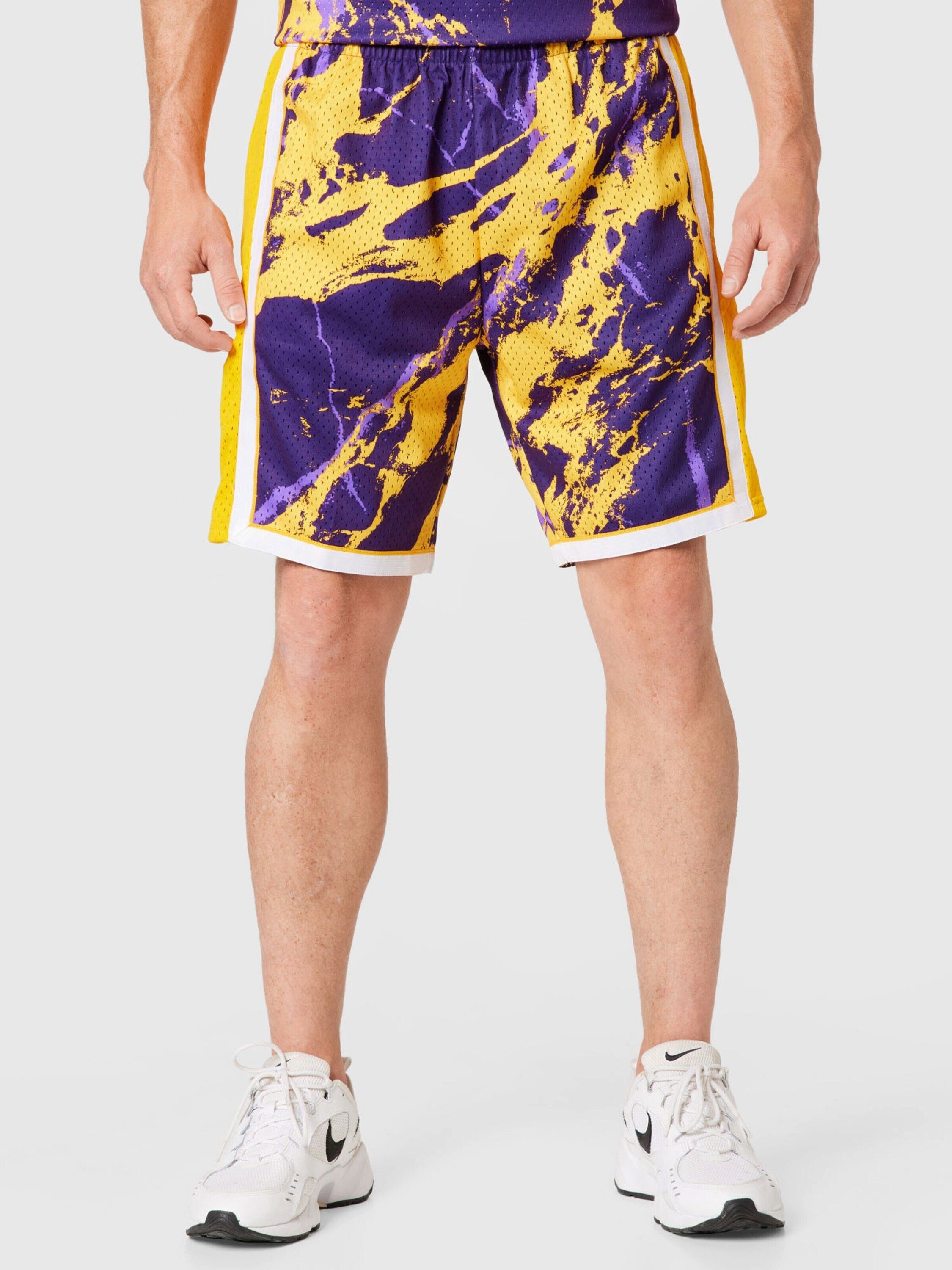 Mitchell & Ness Pattern Purple (1-tlg) Shorts 