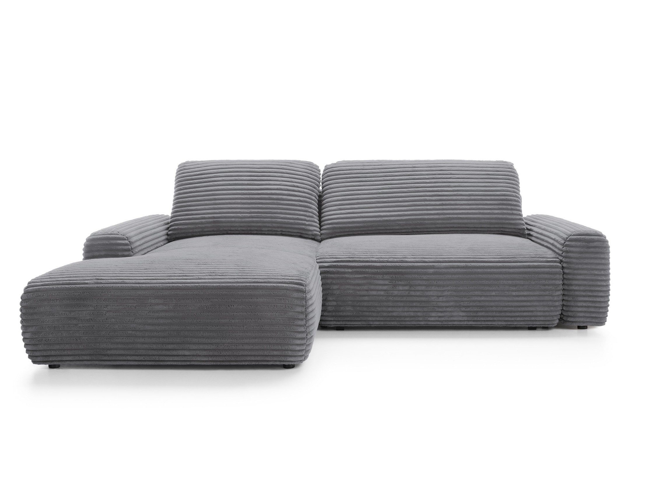 Goldstoff Ecksofa mit Schlaffunktion und Bettkasten, günstig online kaufen