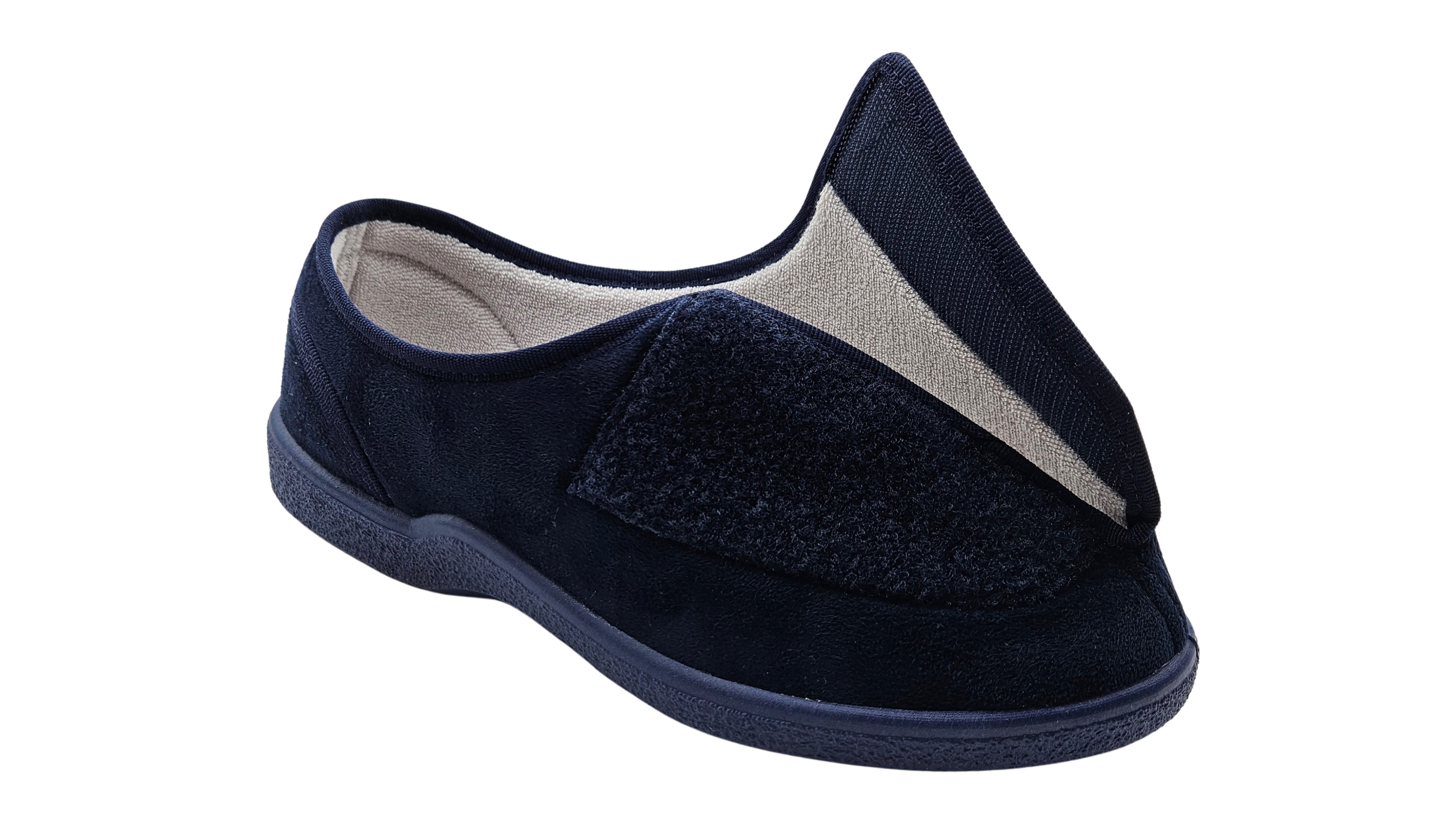 Pimed! Verbandschuh "Mono", marine, 37241, ideal auch für Diabetiker Klettschuh (Weitenregulierung durch starken Klettverschluss) Klettverschluss