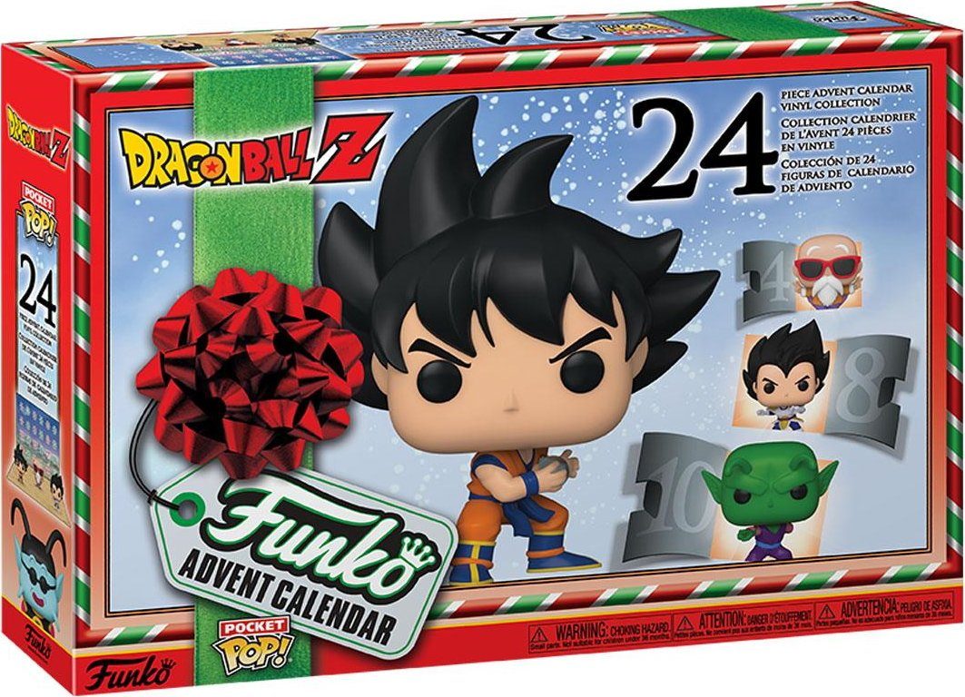 Funko Spielfigur Dragon Ball Z Weihnachtskalender 24 Pocket POP!