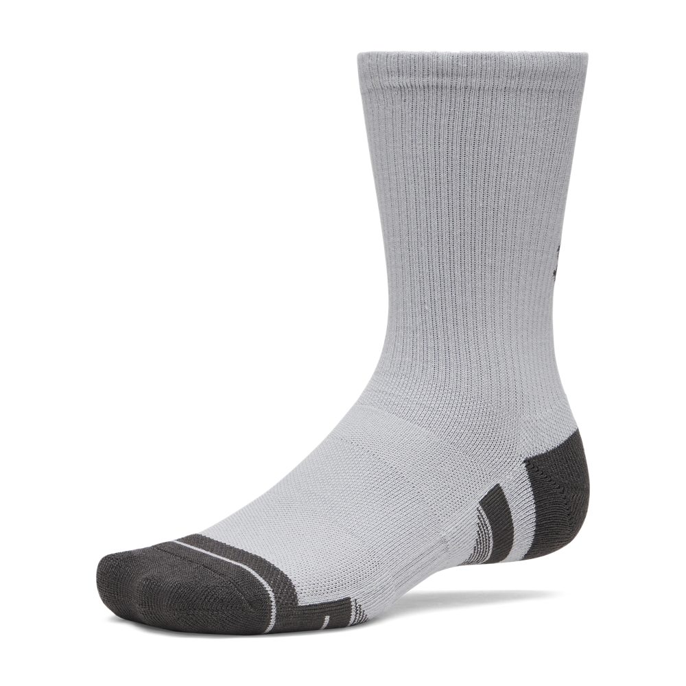 Under Armour® Sportsocken NEW UA PERF TECH 3PK CREW (Packung, 3-Paar) 3er-Pack, für sportliche Aktivitäten, angenehme Passform