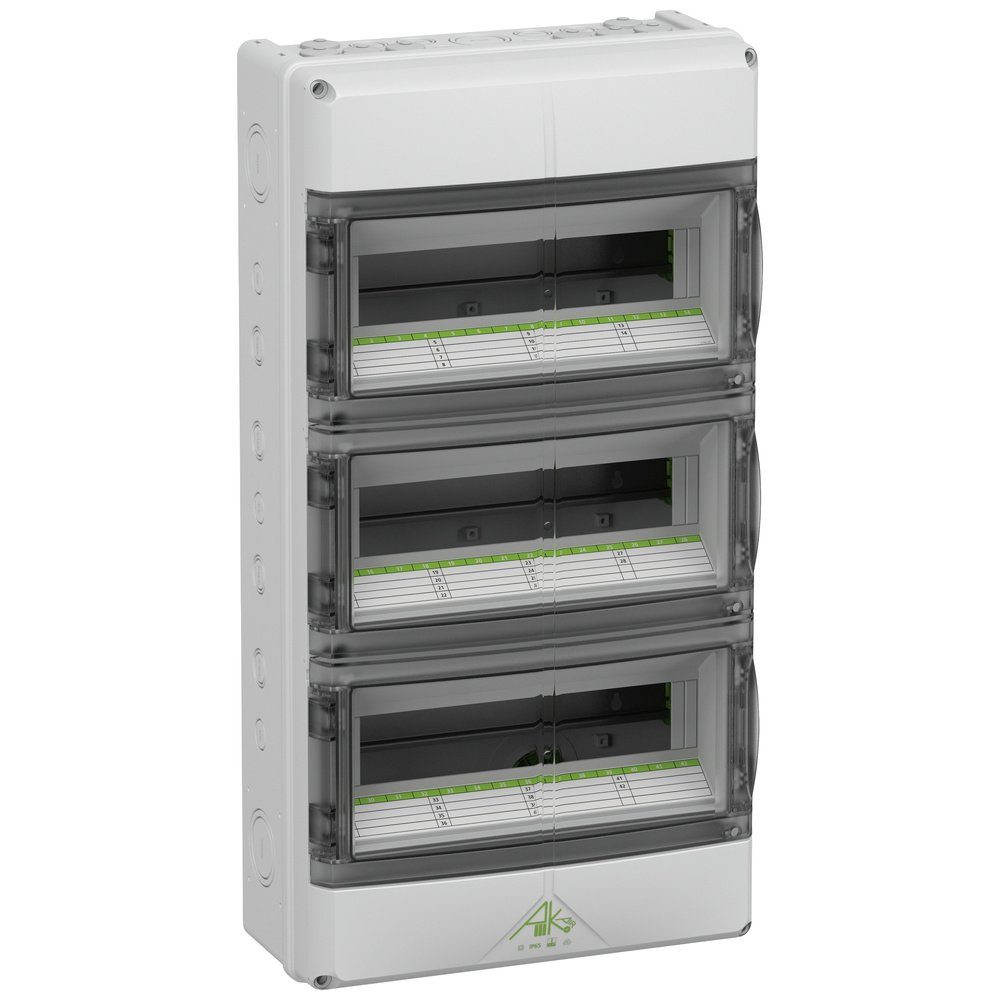 SPELSBERG Verteilerbox Spelsberg 73344201 AK 42 Kleinverteiler Aufputz Anzahl Teilungen = 42