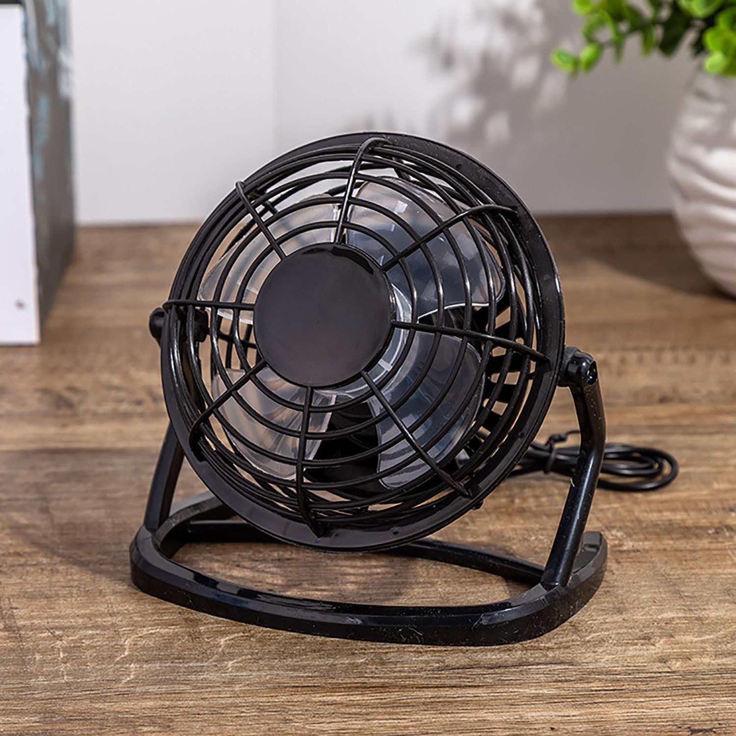OKWISH Tischventilator USB Mini Ventilator Fan Tragbarer Lüfter klein Ein/A günstig online kaufen