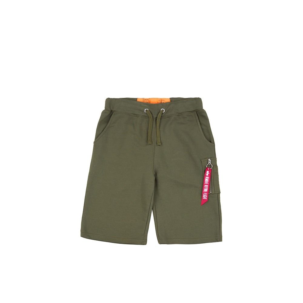 Alpha Industries Shorts Freizeithose X-Fit Cargo (Terry-Cotton) kurz grün H günstig online kaufen