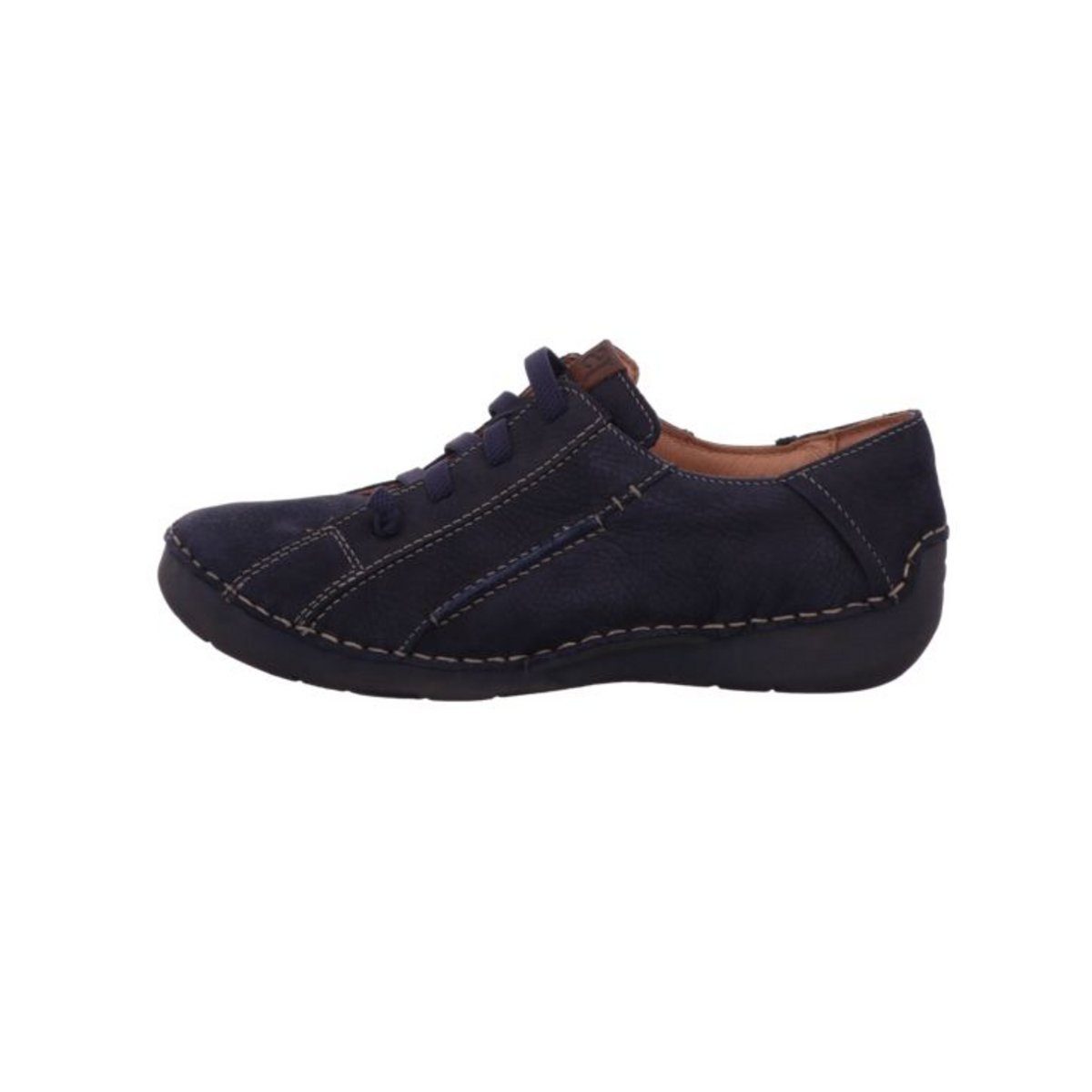 Josef (ocean) Schnürschuh Blau Seibel blau (1-tlg)