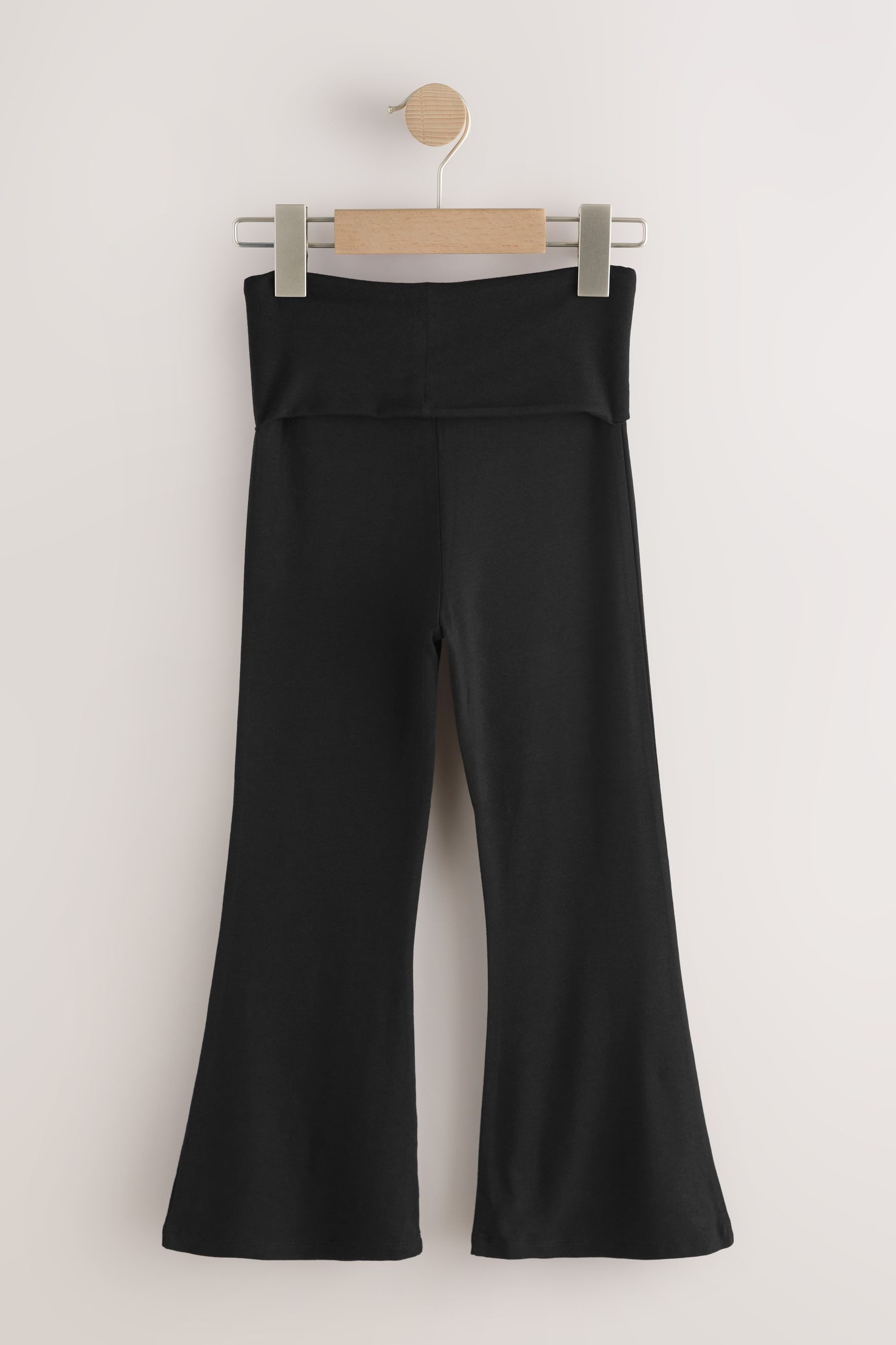 Next Leggings Viskose-Leggings mit ausgestelltem Bein (1-tlg)
