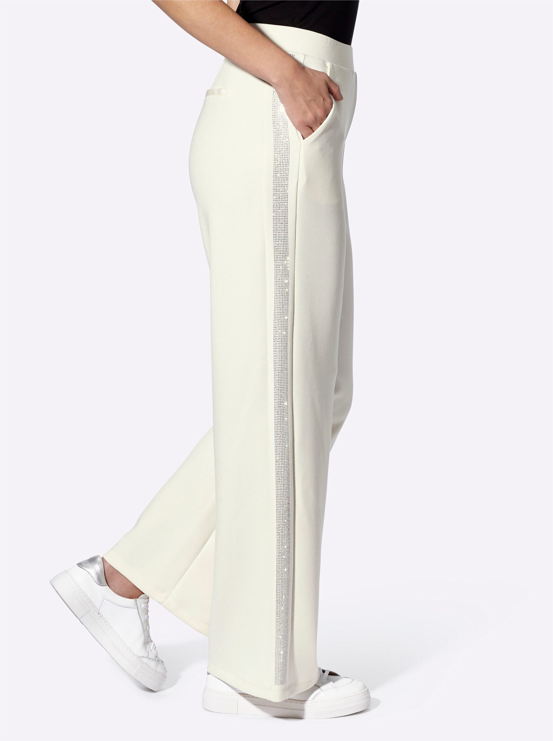 heine Jerseyhose Jersey-Hose erhöht