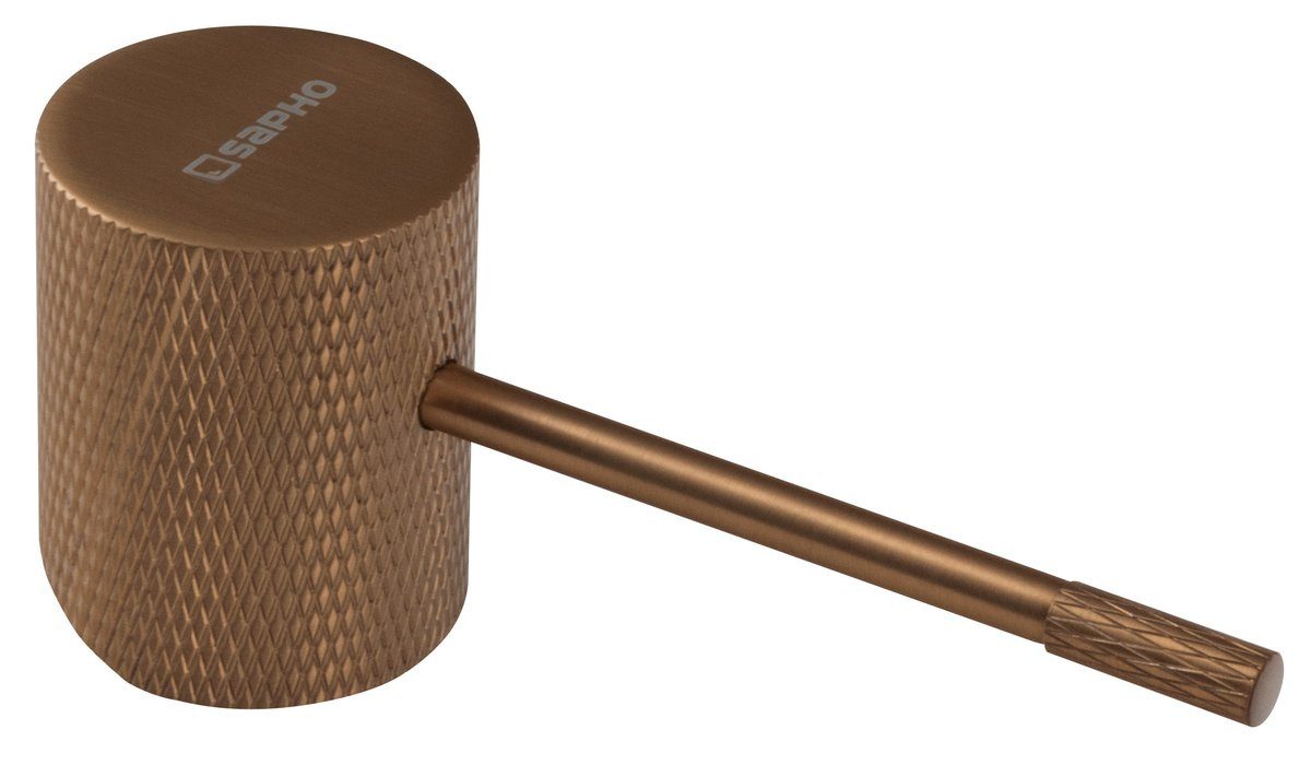 Sapho Umsteller SOLARIS Hebel für Wasserhahn, Kupfer matt, Sapho-WD002PG-1
