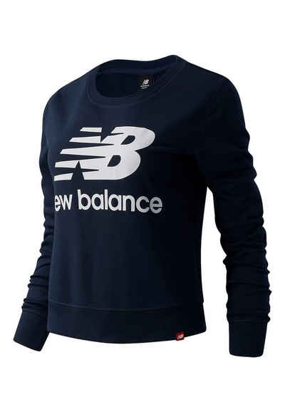 New Balance Sweatshirt »New Balance Crewneck Damen ESSENTIALS CREW WT03551 Navy Other«