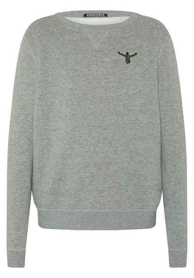 Chiemsee Sweatshirt Sweater mit Label-Motiven 1