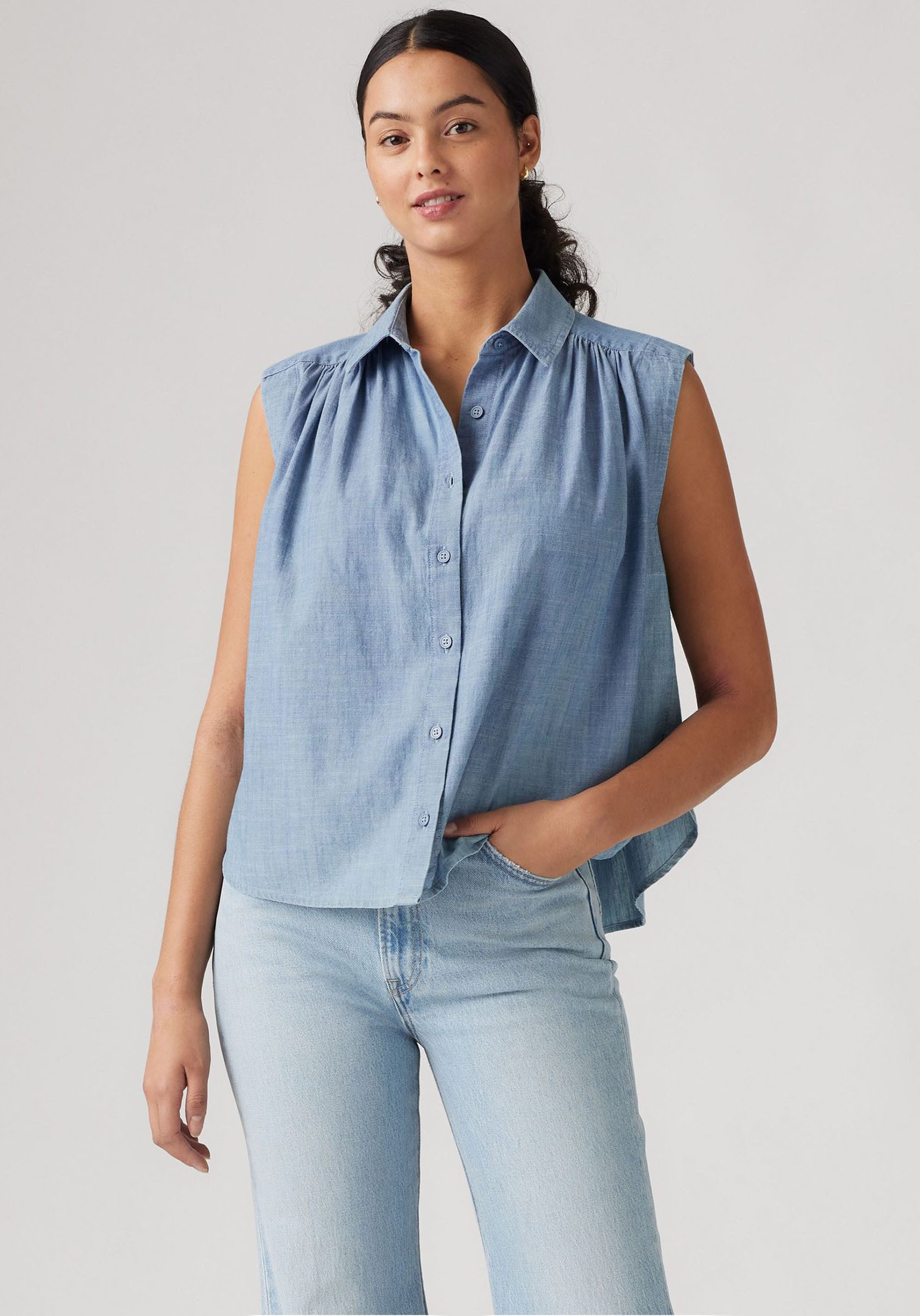 Levi's® Blusentop GRACEN COMM SL BLOUSE Leicht fließender Schnitt und super günstig online kaufen