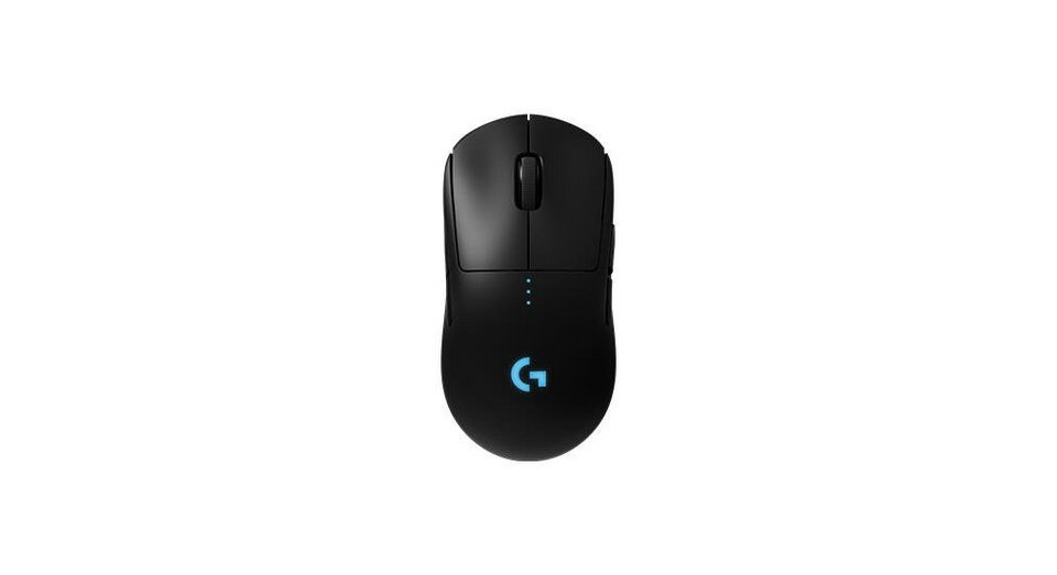 Logitech Logitech G Pro Wireless Gaming Maus ergonomische Maus,  HERO-Sensor: mit einer Leistung von mehr als 400 IPS und 16.000 DPI