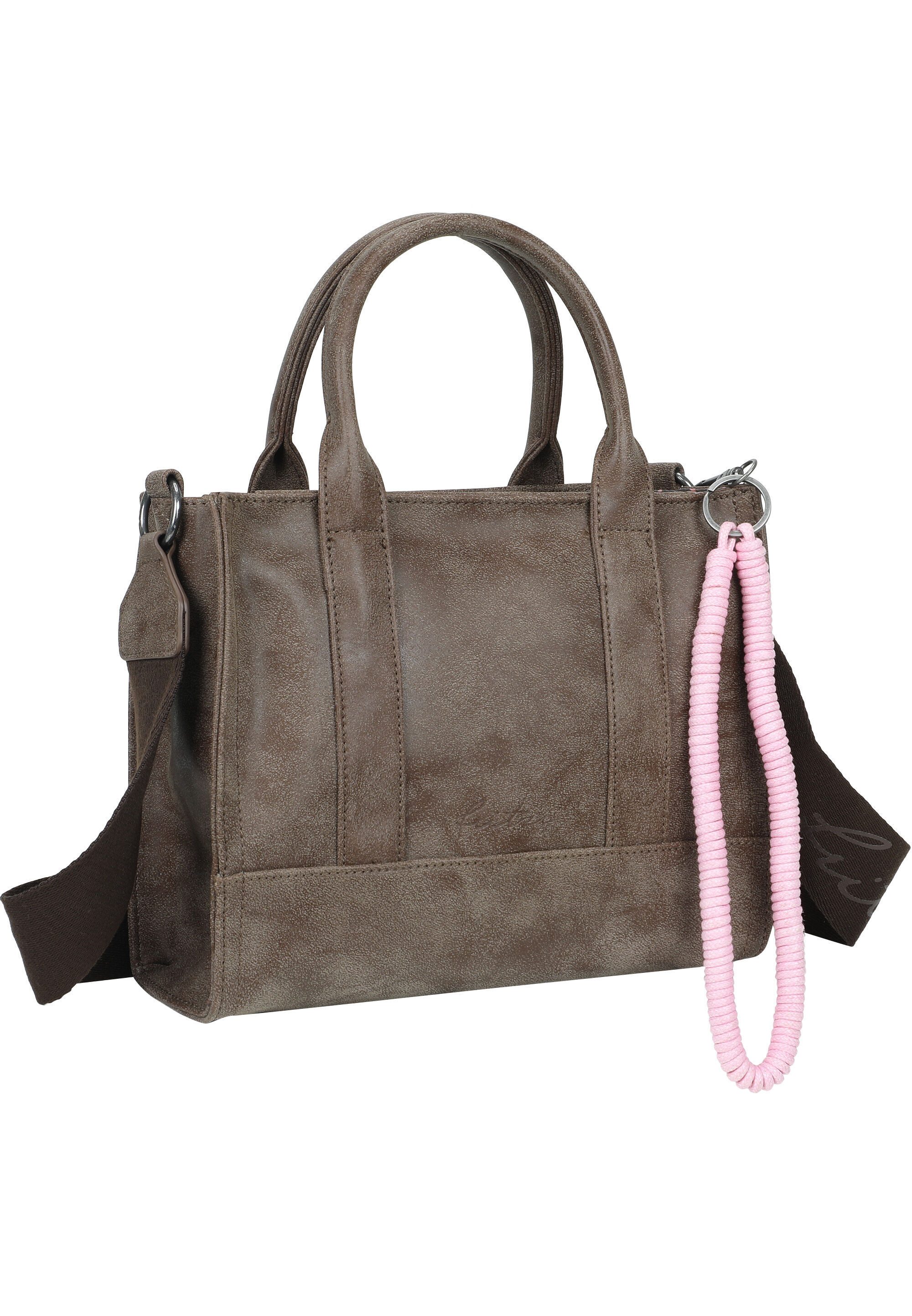 Fritzi aus Preußen Schultertasche Fritzi SquareN Vintage, mit praktischem Kurzgriff – Bild 4 von 5